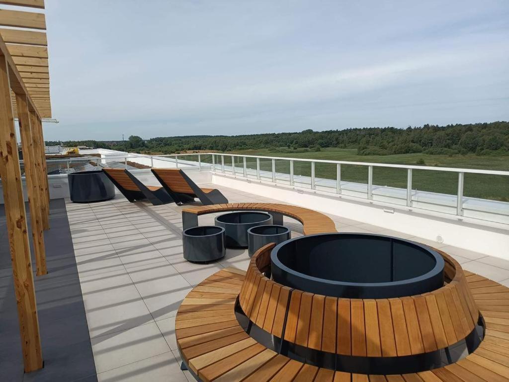 Kolobrzeg Apartamenty Polanki Aqua Z Bezplatnym Basenem, Bawialnia, Parkingiem I Fitness Kołobrzeg Exterior foto
